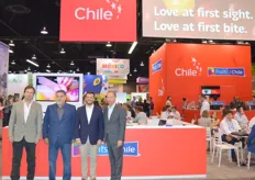 Sergio Rhuz Tagle Fedefruta, Angel Gallardo ProChile, Andres Rodriguez Ministery of Agriculture in Chile, Ivan Marambio Asoex - Frutas de Chile.